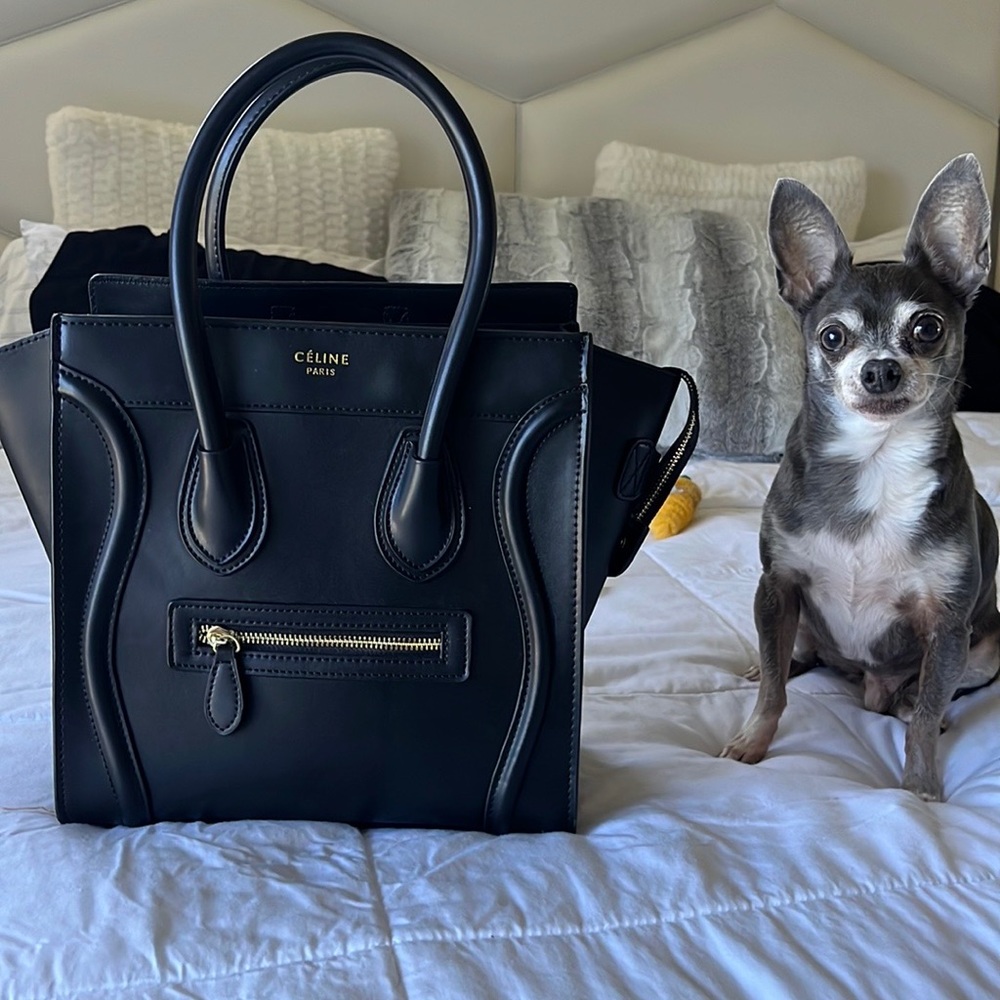 Black medium size purse